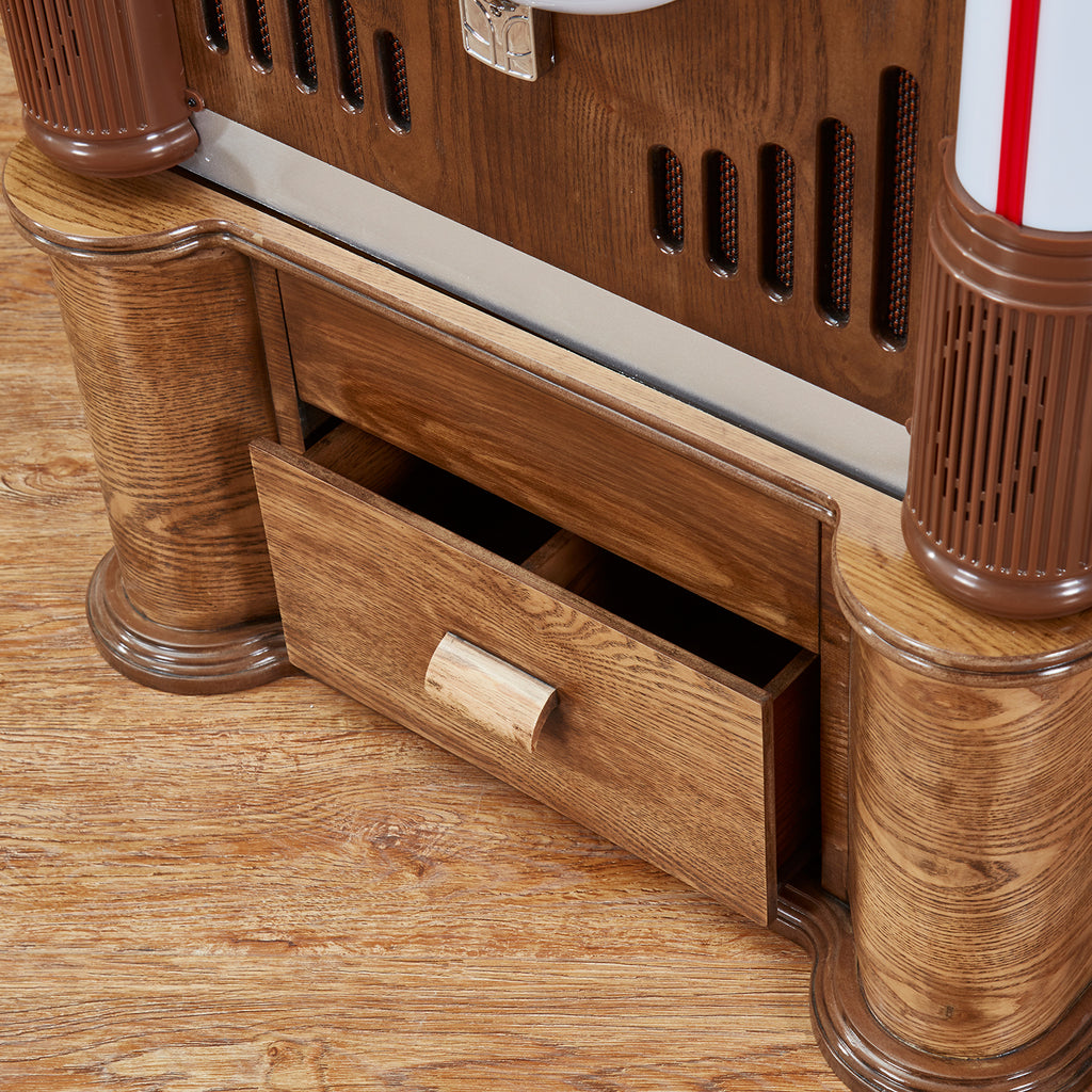 Saturn V Jukebox Stand — Oak