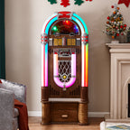 Saturn V Jukebox Stand — Oak