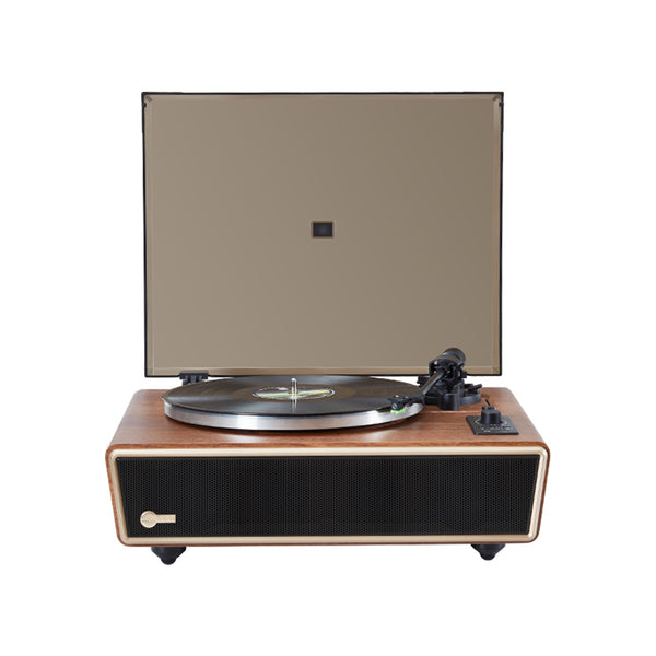 Huygens Bluetooth Record Player with Built-in Speakers