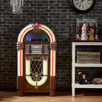 Taurus II Mid-Size Jukebox - Oak