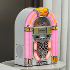Arkrocket Athena Mini Jukebox - White/Pink