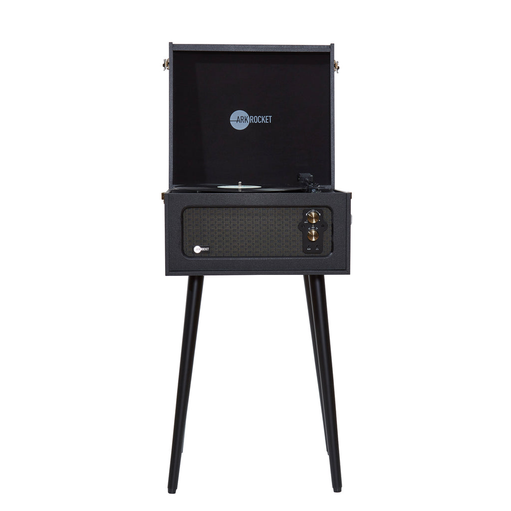 Discovery II Console Record Player - Black