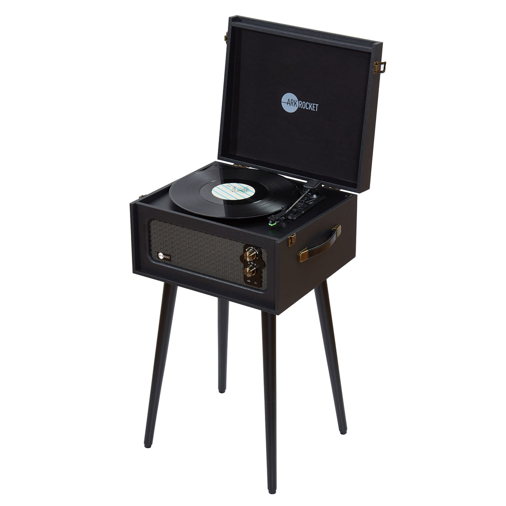 Discovery II Console Record Player - Black