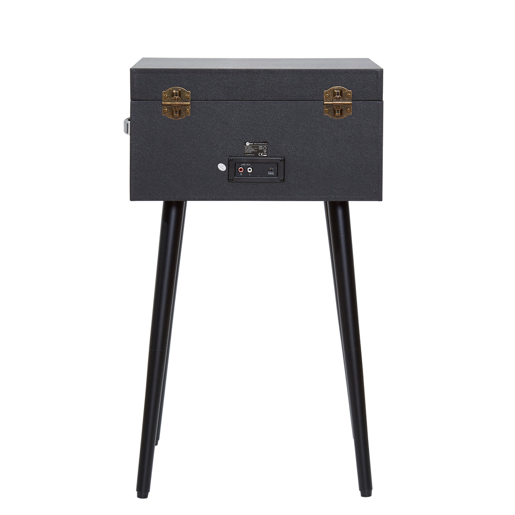 Discovery II Console Record Player - Black