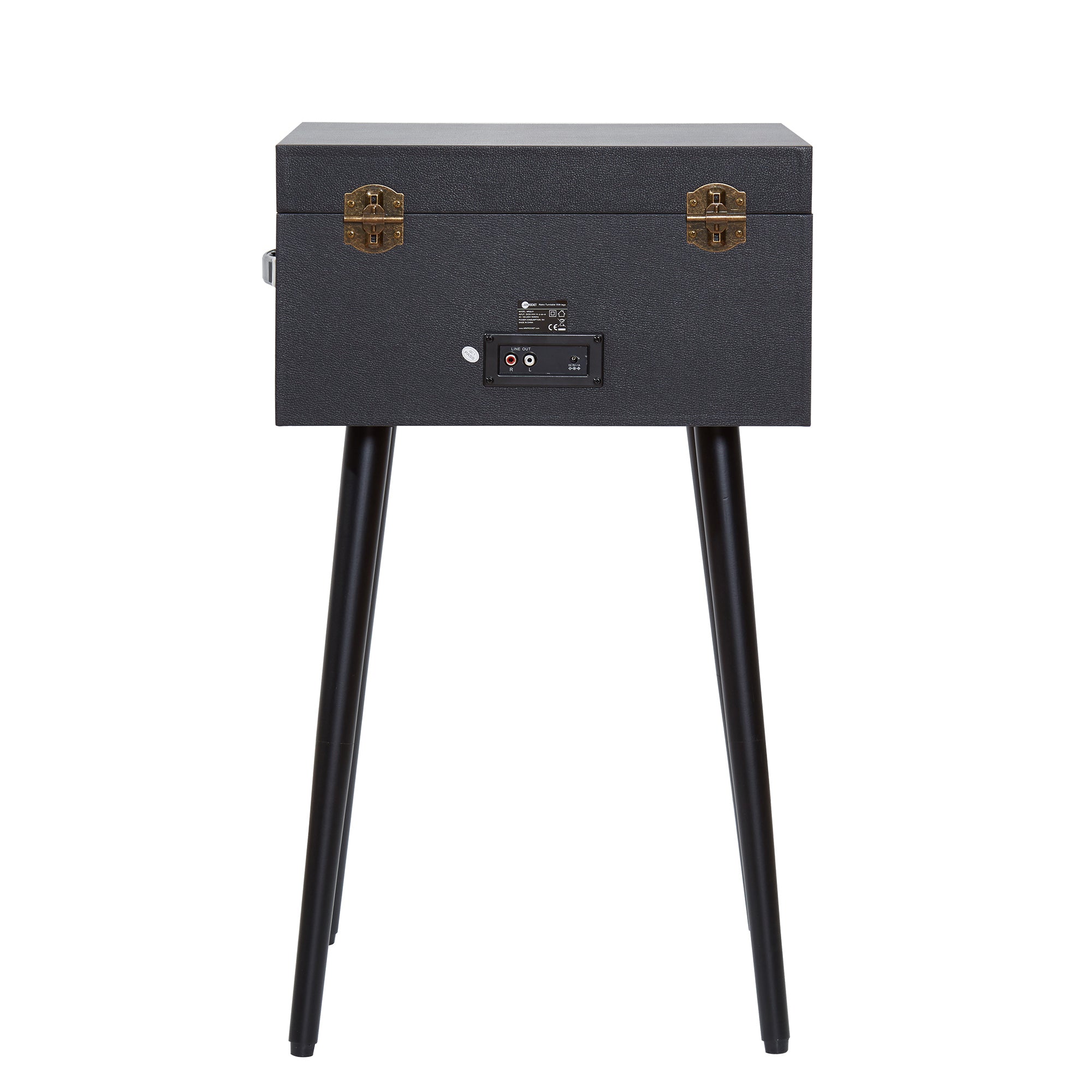 Discovery II Console Record Player - Black