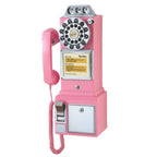 Ryan Bros. American Retro 1950's Payphone with Coin Bank - Pink