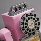 Ryan Bros. American Retro 1950's Payphone with Coin Bank - Pink