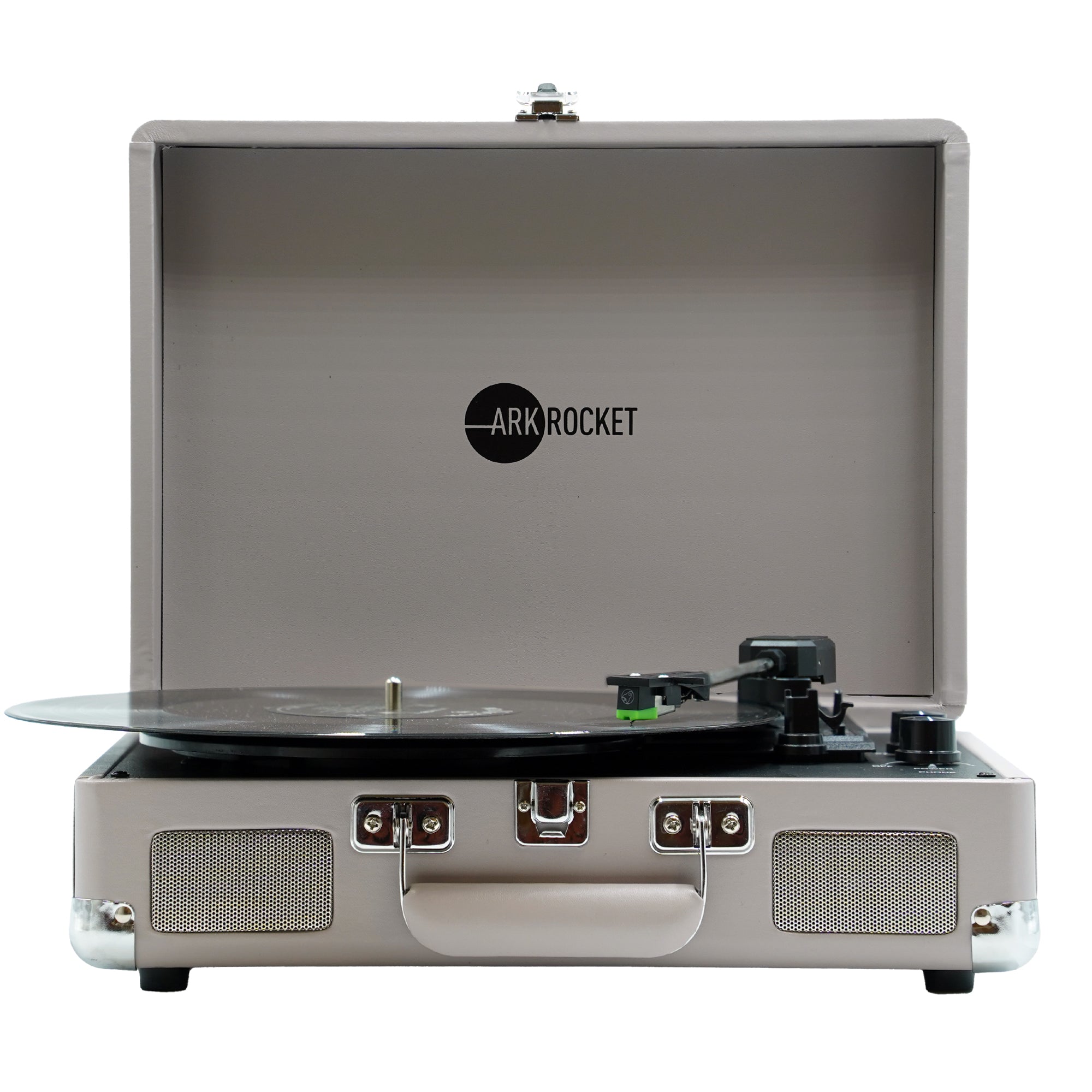 Curiosity III Suitcase Bluetooth Turntable — Grey — view 1