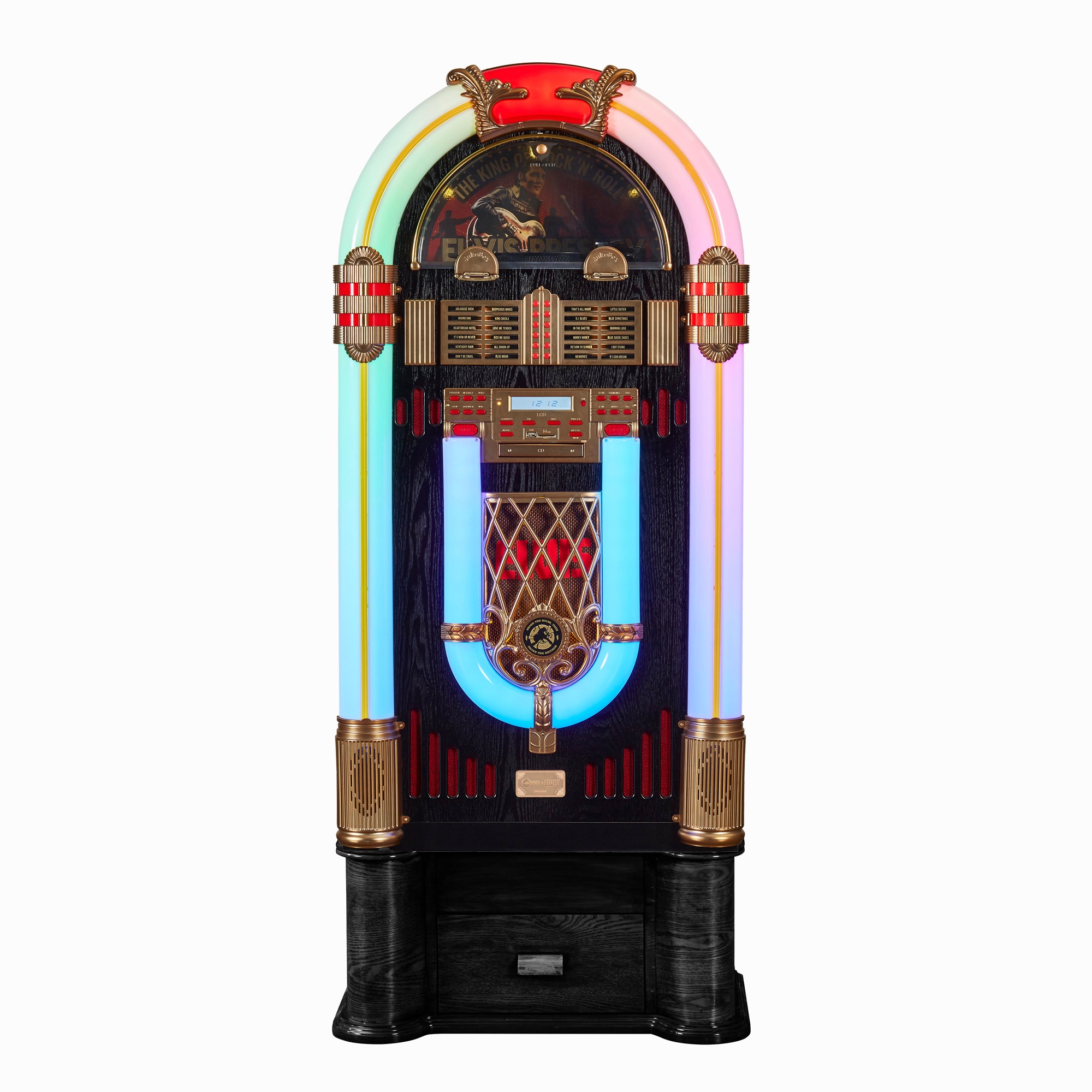 Saturn V Elvis Edition Jukebox with Stand — view 1