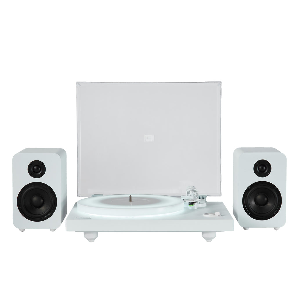 Polaris II Bluetooth Turntable with 40W bookshelf speakers - view 2
