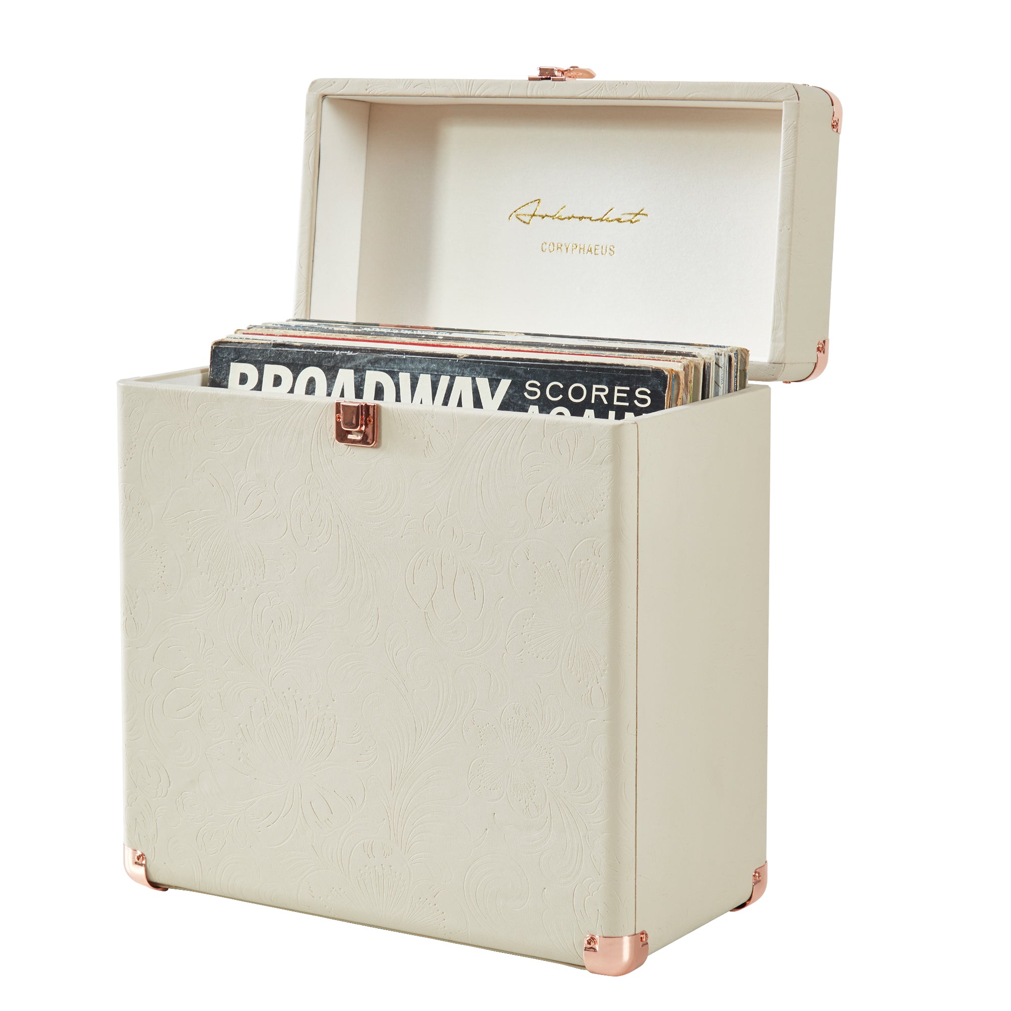 Artemis Records Storage Case — Flora Engraved — view 1